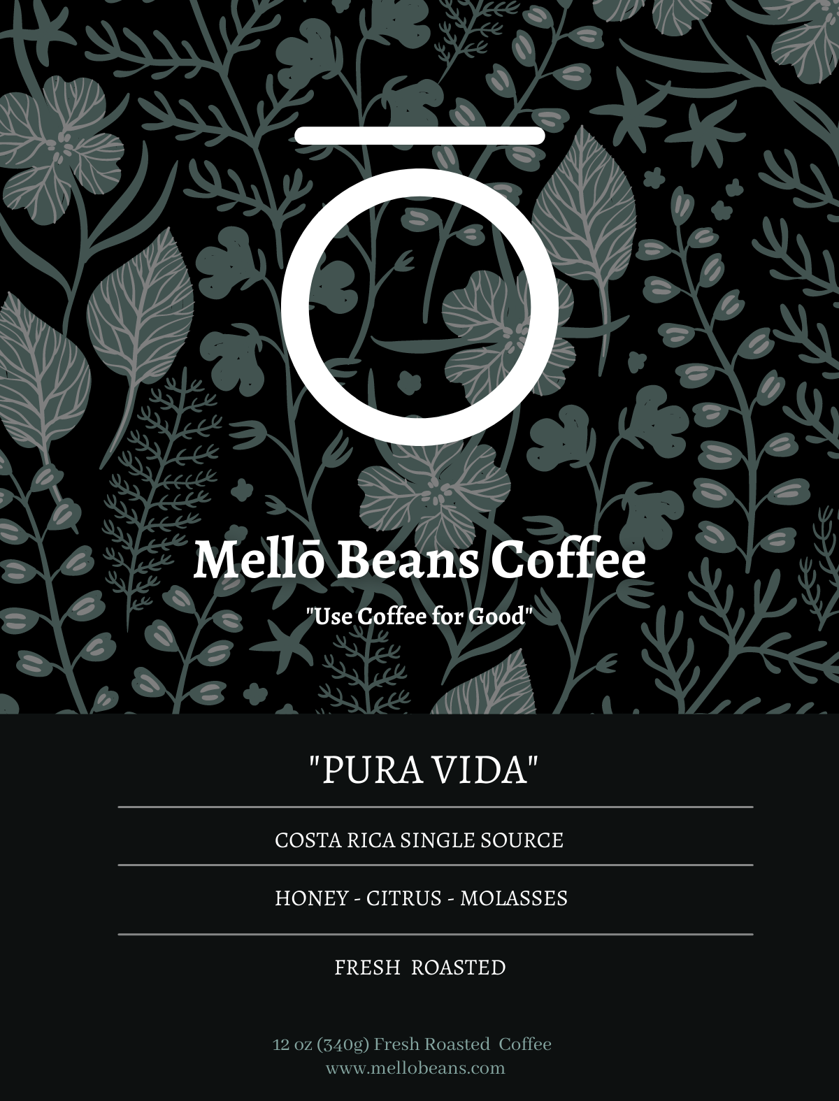 Pura Vida Coffee Mello Beans Product Image