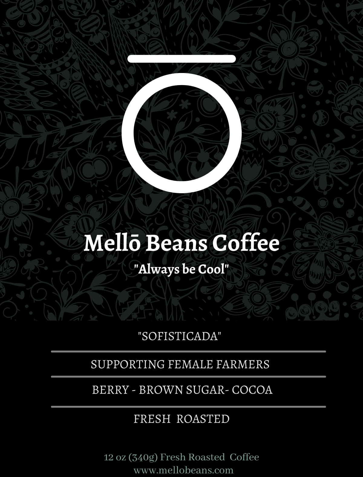 Sofisticada Coffee Mello Beans Product Label Image