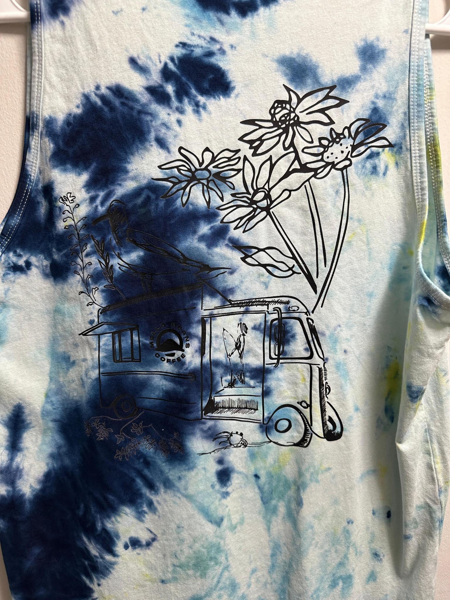 Mello Beach Tie Dye T Shirt